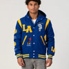 "Los Angeles Online Exclusive Hooded Letterman Jacket – Limited Edition Tribute to SoCal Style