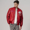 "Chicago Online Exclusive All-Leather Letterman Jacket – A Tribute to Iconic Windy City Style"